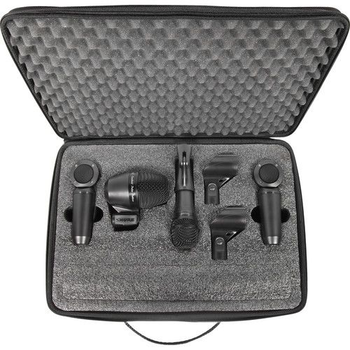  Shure PGAStudioKit4 4-Piece Studio Microphone Kit