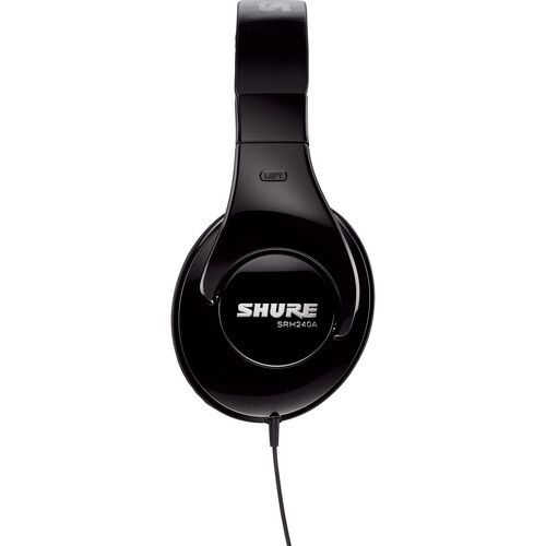  Shure SRH240A Closed-Back Over-Ear Headphones (New Packaging)