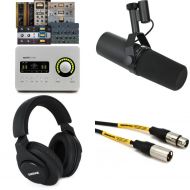 Shure SM7B and Apollo Solo Heritage USB-C Vocal Recording Bundle