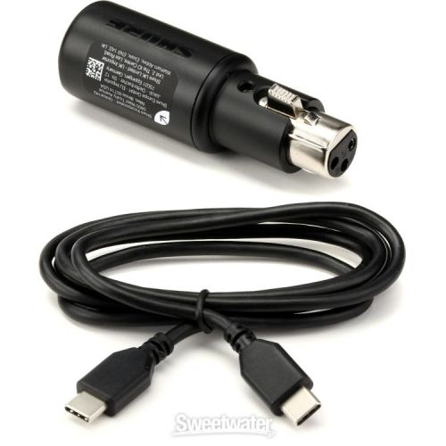  Shure SM7dB Active Dynamic Microphone USB Broadcast Bundle
