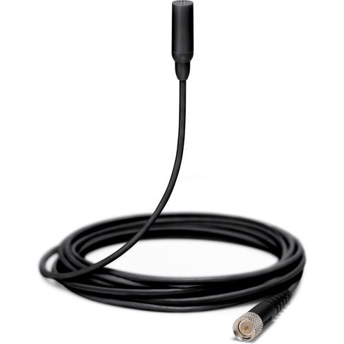  Shure TwinPlex TL48 Omnidirectional Lavalier Microphone (Microdot, Black)