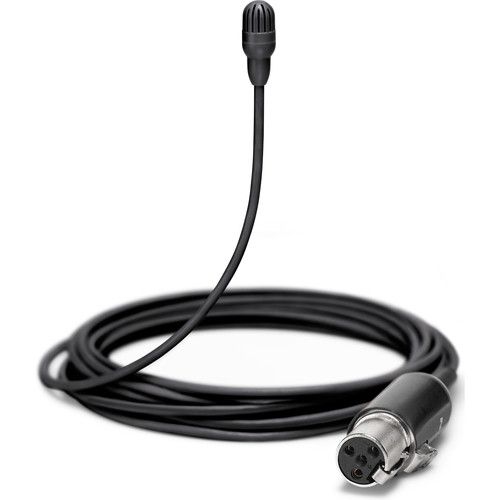  Shure TwinPlex TL47 Omnidirectional Lavalier Microphone with TA4F Connector and Accessories (Black)