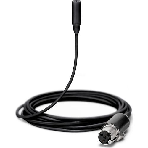  Shure TwinPlex TL48 Omnidirectional Lavalier Microphone (TA4F, Black)