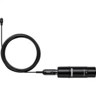 Shure TwinPlex TL47 Omnidirectional Lavalier Microphone with XLR Connector and Accessories (Black)