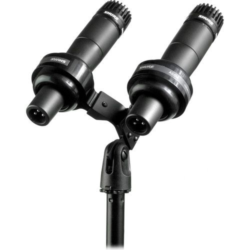  Shure Dual SM57 Microphones and Podium Mounting Kit