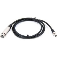 Shure WA310 4-Feet Microphone Adapter Cable, 4-Pin Mini Connector (TA4F) to XLR(F) Connector