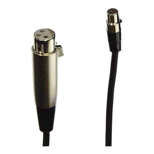  Shure WA310 4-Feet Microphone Adapter Cable, 4-Pin Mini Connector (TA4F) to XLR(F) Connector