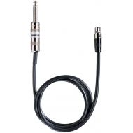 Shure WA302 2' Instrument Cable, 4-Pin Mini Connector (TA4F) to 1/4