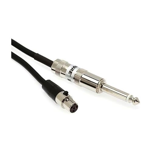  Shure WA302 2' Instrument Cable, 4-Pin Mini Connector (TA4F) to 1/4