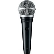 Shure PGA48 Dynamic Microphone - Handheld Mic for Vocals with Cardioid Pick-up Pattern, Discrete On/Off Switch, 3-pin XLR Connector, Stand Adapter and Zipper Pouch, No Cable (PGA48-LC)