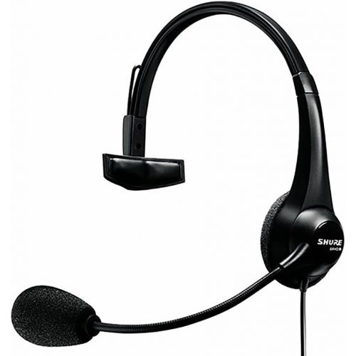  Shure BRH31M-NXLR5M Lightweight Single-Sided Broadcast Dynamic Microphone Headset