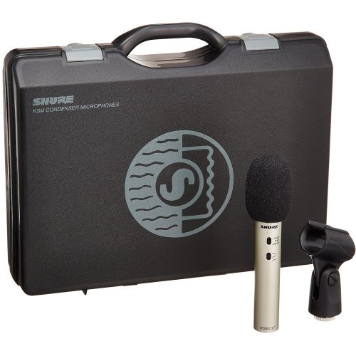  Shure KSM 137/SL End-Address Cardioid Condenser Microphone, Champagne