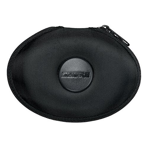  Shure EAHCASE Fine Weave Hard Pouch for Shure Earphones - Black