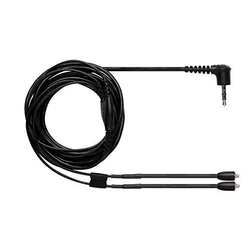  Shure EAC64BKS 64-Inch Black Detachable Earphone Cable with Silver MMCX Connection for SE846 Earphones