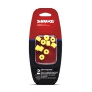 Shure EAYLF1-10 Foam Sleeves (10 Included/5 Pair) for SCL3, SCL4, SCL5, E3c, E4c, E5c, E500 & SE Earphones (Yellow)