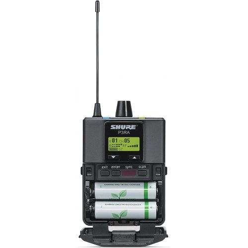  Shure PSM300 P3TRA215CL Pro Wireless Stereo Personal In-Ear Monitor System with SE215-CL Earphones