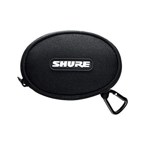  Shure EASCASE Soft Zippered Pouch for All Shure Earphones (Black)