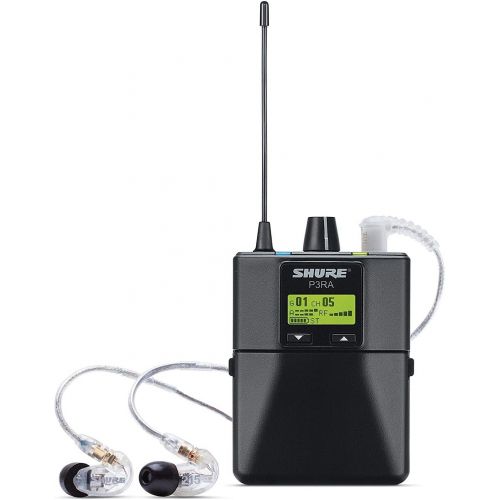  Shure PSM300 Pro Wireless In-Ear Monitor System with SE215 Earphones, G20 Band (Twinpack)