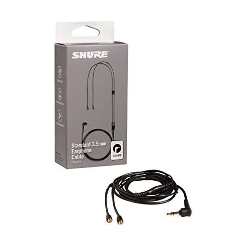  Shure EAC64BK 64 -Inch Detachable Earphone Cable for SE215, SE315, SE425 and SE535 Earphones (Black)