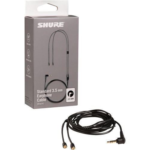  Shure EAC64BK 64 -Inch Detachable Earphone Cable for SE215, SE315, SE425 and SE535 Earphones (Black)