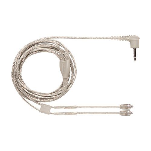  Shure EAC46CLS 46-Inch Clear Detachable Earphone Cable with Silver MMCX Connection for SE846 Earphones