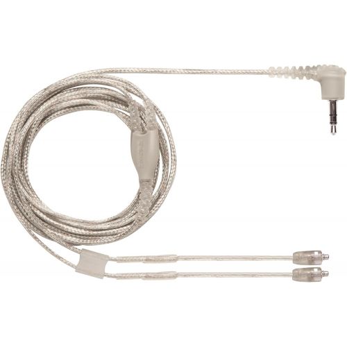  Shure EAC46CLS 46-Inch Clear Detachable Earphone Cable with Silver MMCX Connection for SE846 Earphones