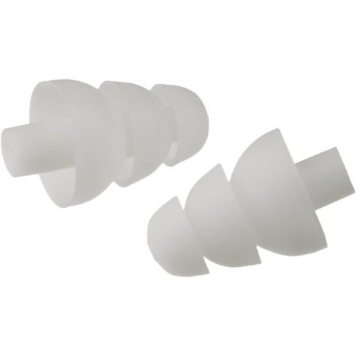  Shure EATFL1-6 Triple Flange Sleeves for SE Model Earphones, KSE1500, E3c, E4c, E5c, E500PTH, i3c and i4c Models,White