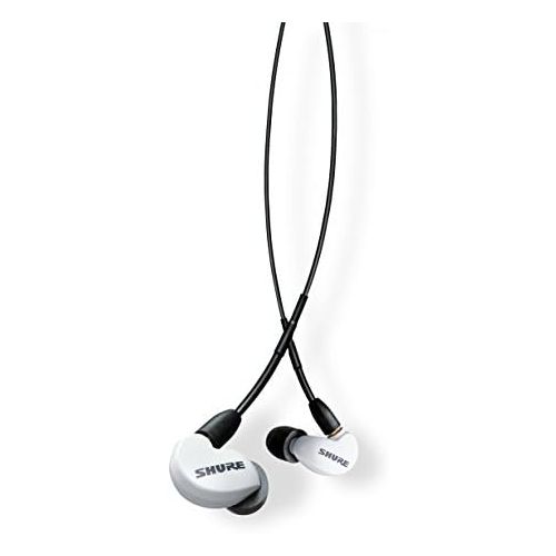  Shure SE215SPE-W-UNI Special Edition Sound Isolating Earphones with Inline Remote & Mic for iOS/Android