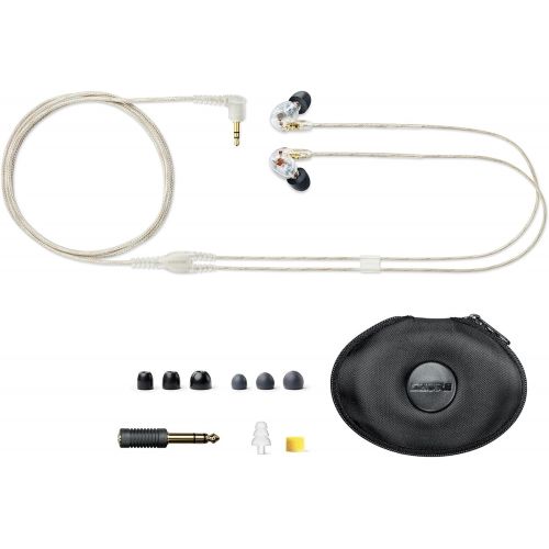  Shure SE425-CL Sound Isolating Earphones with Dual High Definition MicroDrivers