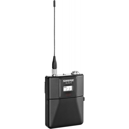  Shure QLXD14/84 Wireless System with WL184 Supercardioid Lavalier Microphone, G50