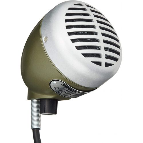  Shure Green Bullet 520DX Dynamic Harmonica Microphone