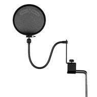 Shure PS-6 Popper Stopper Pop Filter with Metal Gooseneck and Heavy Duty Microphone Stand Clamp