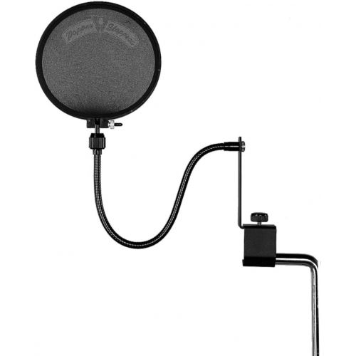  Shure PS-6 Popper Stopper Pop Filter with Metal Gooseneck and Heavy Duty Microphone Stand Clamp