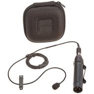 Shure MX150B/C-XLR Cardioid 5mm Subminiature Lavalier Microphone with XLR Preamp, Black