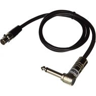 Shure WA304 2 Instrument Cable, 4-Pin Mini Connector (TA4F) with Right-Angle 1/4 Connector