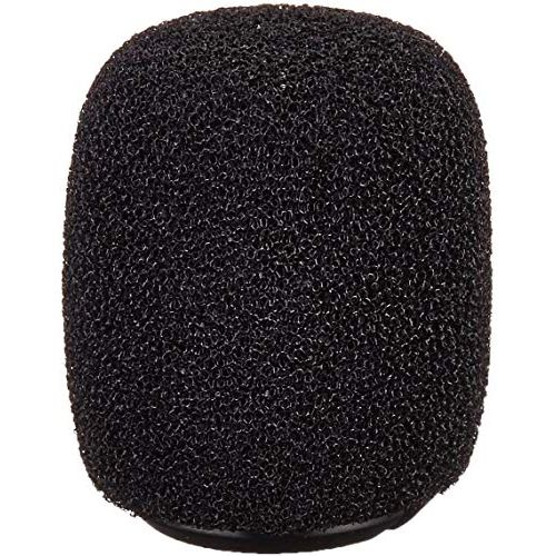  Shure RK183WS Black Snap-Fit Foam Windscreens for MX183 MX184 MX185 Beta 98 WL183 WL184 & WL185 (4)