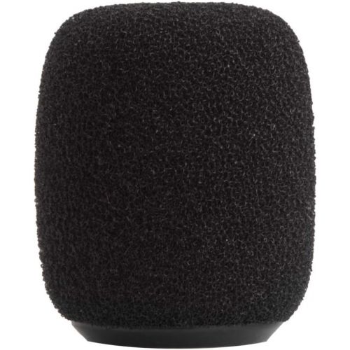  Shure RK183WS Black Snap-Fit Foam Windscreens for MX183 MX184 MX185 Beta 98 WL183 WL184 & WL185 (4)