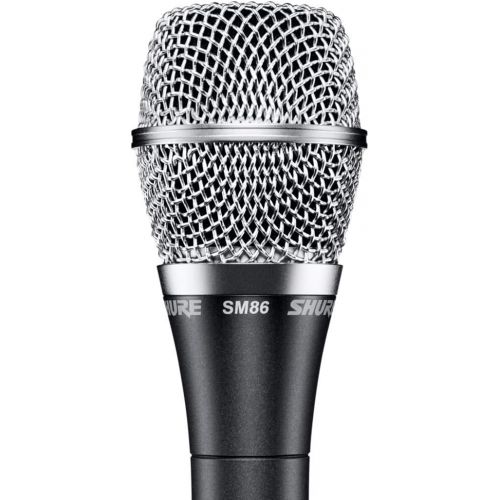  Shure SM86-LC Cardioid Condenser Vocal Microphone,Black