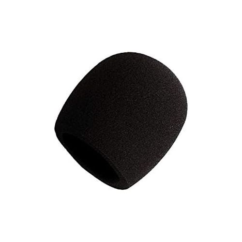  Shure A58WS-BLK Foam Windscreen for All Shure Ball Type Microphones, Black