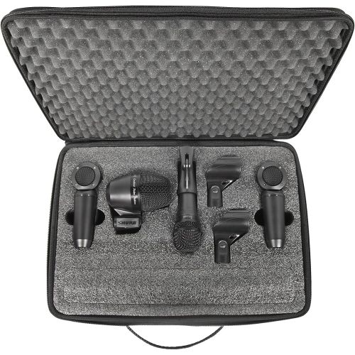  Shure PGASTUDIOKIT4 4-Piece Studio Microphone Kit