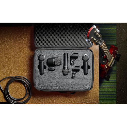  Shure PGASTUDIOKIT4 4-Piece Studio Microphone Kit