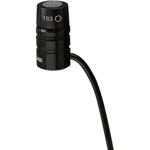  Shure WL183 Lavalier Condenser Microphone,Black