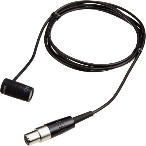  Shure WL183 Lavalier Condenser Microphone,Black