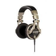 Shure SRH750DJ Professional Quality DJ Headphones (Gold)