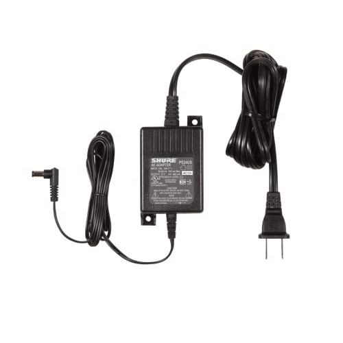  Shure PS24US Replacement Power Supply for Shure SLX4, PGX4 or BLX4 Wireless Receivers