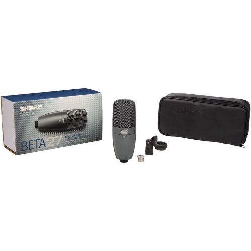  Shure BETA 27 Supercardioid Side-Address Condenser Microphone for Instrument and Vocal Applications