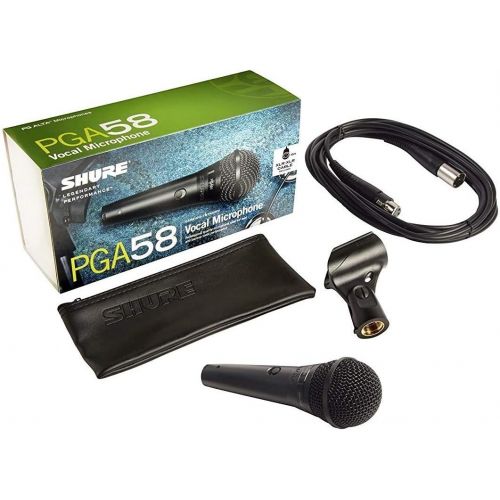  Shure Digital Recording Kit with PGA58 Microphone, SRH240A Headphones and MVi Audio Interface