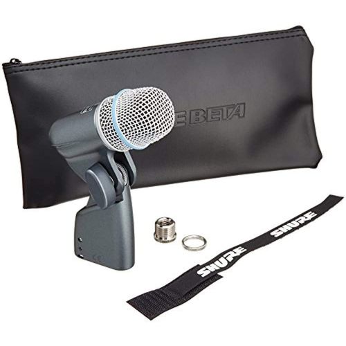  Shure BETA 56A Supercardioid Swivel-Mount Dynamic Microphone with High Output Neodymium Element for Vocal/Instrument Applications