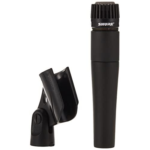  Shure SM57-LC Cardioid Dynamic Microphone - Black