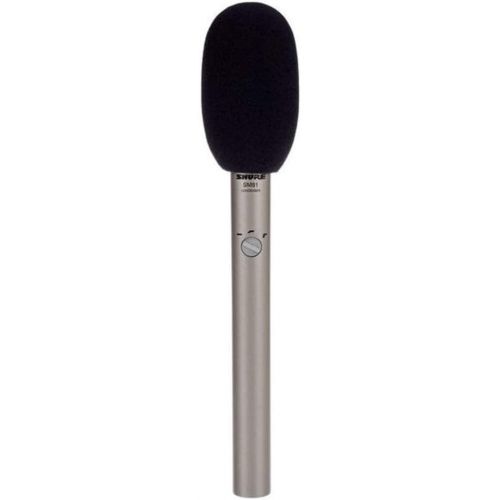  Shure SM81-LC Cardioid Condenser Instrument Microphone,Black